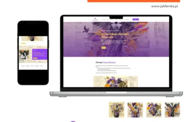 Jak Feniks – nowoczesna strona w niezwykłej oprawie graficznej
