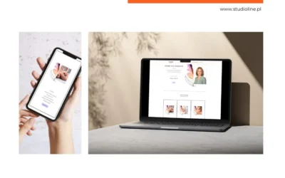 Studio Line – strona internetowa branży beauty