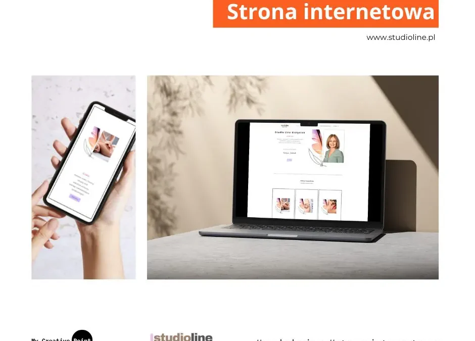 Studio Line – strona internetowa branży beauty
